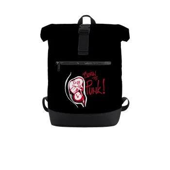 Městský batoh Bastard Born to punk batoh Black