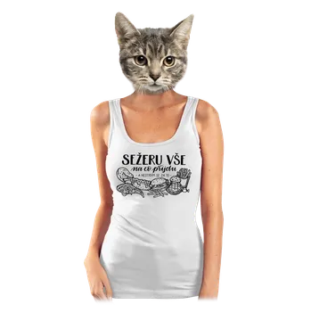 Bastard B12: Sežeru vše dámské tílko klasické White