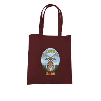 Nákupní taška Bastard Lovu zmar taška Chocolate