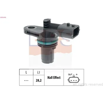 Čidlo automobilu Snímač, poloha vačkového hřídele EPS 1.953.616