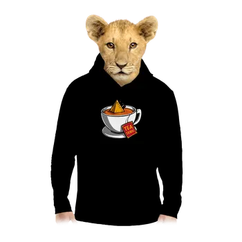 Chlapecká mikina Bastard Teatanic dětská mikina klokanka Black