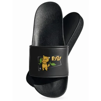 Pánské pantofle Bastard Kočičí horoskop: Ryby pantofle Black