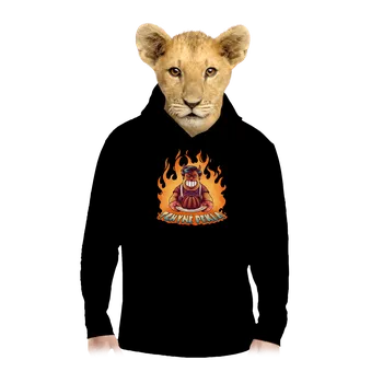 Chlapecká mikina Bastard Tchyně pekla dětská mikina klokanka Black