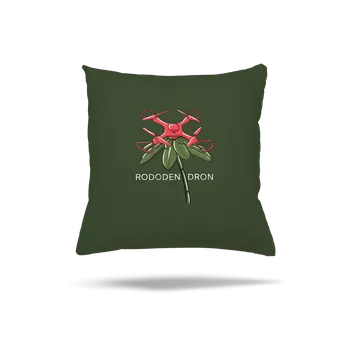 Polštář Bastard Rododendron polštář Olive Green