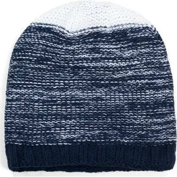 Čepice Klasická melanžová čepice modrá