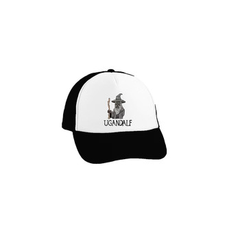 Kšiltovka Bastard Ugandalf kšiltovka truckerka Black cap