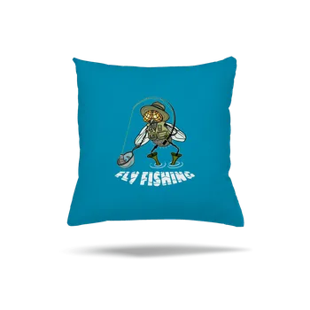 Polštář Bastard Fly fishing polštář Blue Turquoise
