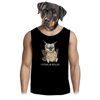 Pánské tílko Bastard Výrtuální realita pánské tílko Black