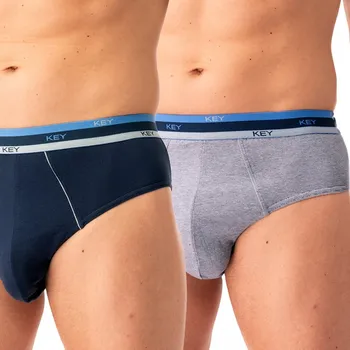 Slipy Pánské slipy KEY MPP-277 B25 L (40) vícebarevné