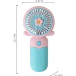 Kapesní mini větrák na usb | ruční ventilátor - Modrá