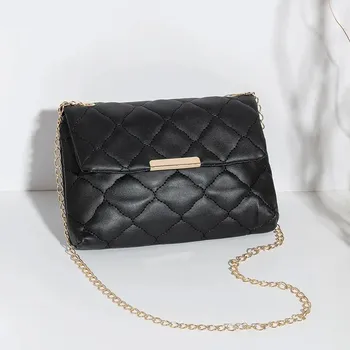 Kabelka Kabelka prošívaná, styl psaníčko - černá