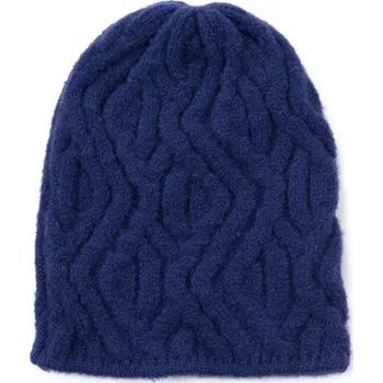 Čepice Pletená čepice modrá