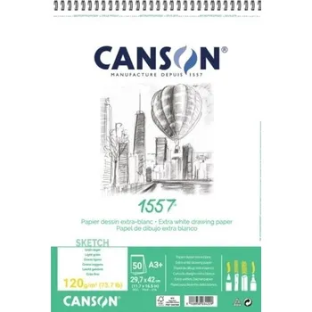 Canson Sp 1557 Sketching Skicář 50 A3 120 g