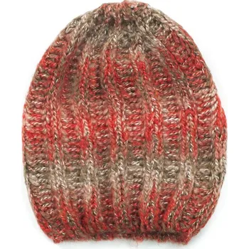 Čepice Melanžová stínovaná čepice oranžová