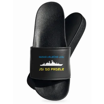 Pánské pantofle Bastard Ukrajina - Loď pantofle Black