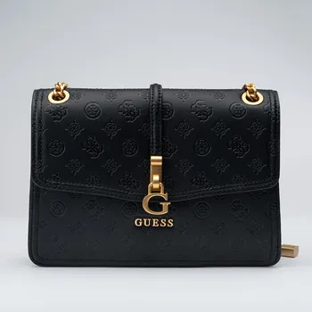 Kabelka Kabelka GUESS G JAMES LOGO CONVRTBL XBDY FLP HWPD9213210-BLO – Černá