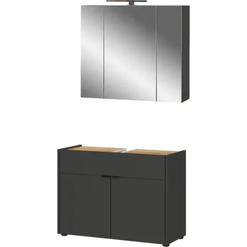 Koupelnový nábytek Antracitová koupelnová sestava Forano – Germania ID_1629714