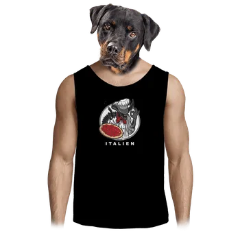 Pánské tílko Bastard Italien pánské tílko Black