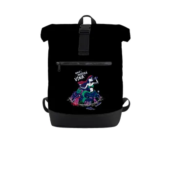 Městský batoh Bastard Malá mořská vína batoh Black