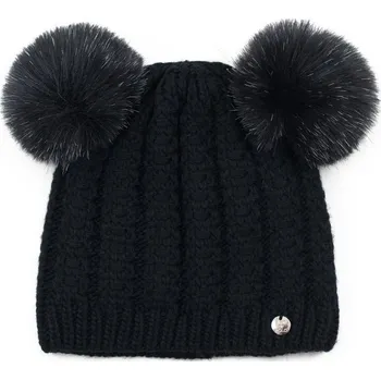 Čepice Čepice s oušky černá