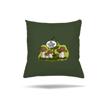 Polštář Bastard Strejda z Ameriky polštář Olive Green