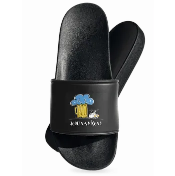 Pánské pantofle Bastard Jedu na víkend pantofle Black