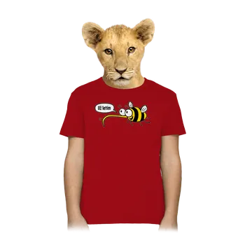 Bastard Chci už jen tebe dětské tričko Red