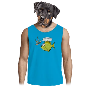 Pánské tílko Bastard Ryba a žížala pánské tílko Atoll