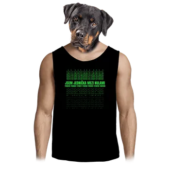 Pánské tílko Bastard Jednička mezi nulami pánské tílko Black