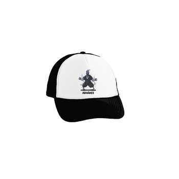 Kšiltovka Bastard Adhádes kšiltovka truckerka Black cap