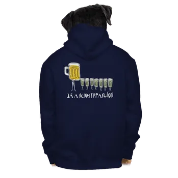 Pánská mikina Bastard Já a sedm trpaslíků pánská mikina na zip Navy