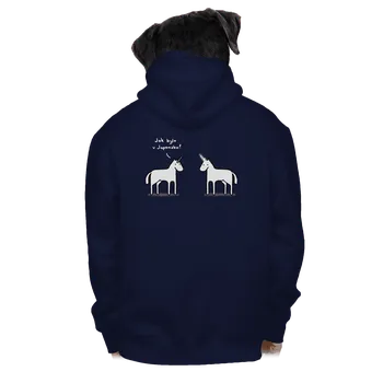 Pánská mikina Bastard Pornorožec pánská mikina na zip Navy