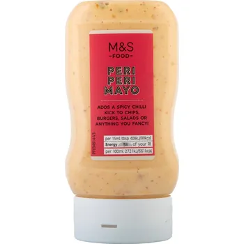 Omáčka Marks & Spencer Majonéza s příchutí pečených červených chilli papriček