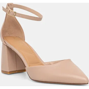 Dámské lodičky Kožené lodičky Aldo JAN béžová barva, na podpatku, 13771034 80X, EUR 41