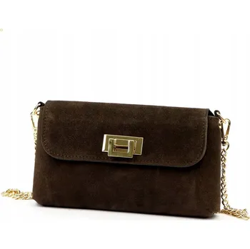 Kabelka Laura Biaggi kabelka přes rameno přírodní semišová kůže hnědá