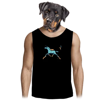 Pánské tílko Bastard Mořský koník pánské tílko Black