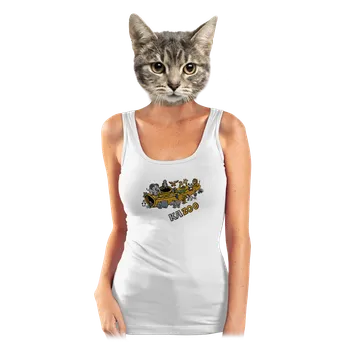 Bastard KaZoo dámské tílko klasické White