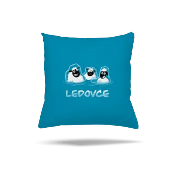 Polštář Bastard Ledovce polštář Blue Turquoise