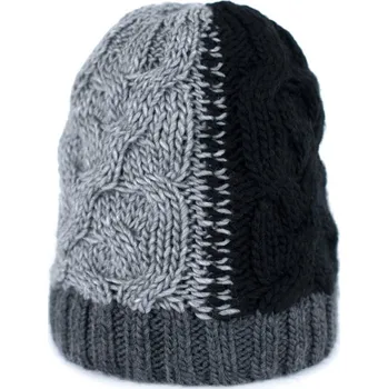 Čepice Dvoubarevná pletená čepice