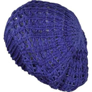 Módní doplněk Lehký baret modrý