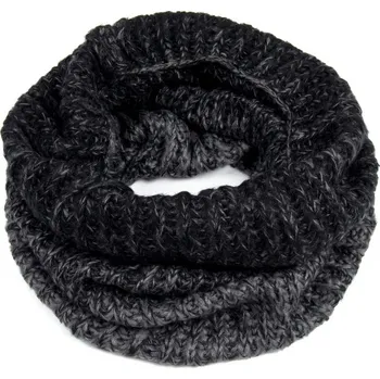 Šála Melanžový tunel černý