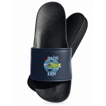 Pánská obuv Bastard Vánoční kapr pantofle Navy