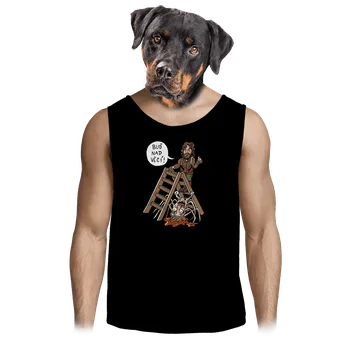 Pánské tílko Bastard Buď nad věcí pánské tílko Black