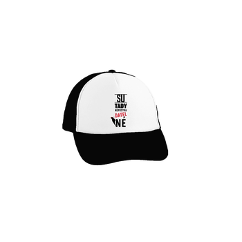 Kšiltovka Bastard Nepostradatelné kšiltovka truckerka Black cap