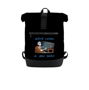 Městský batoh Bastard Ještě level batoh Black
