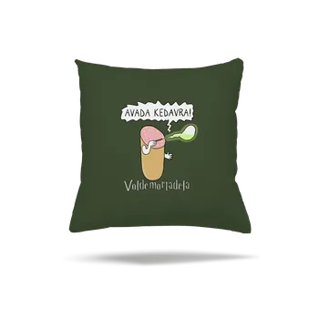 Polštář Bastard Voldemortadela polštář Olive Green
