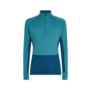 Icebreaker Merino 200 ZoneKnit LS Half Zip Men ATLANTIS/TOPAZ/CB modrá XL