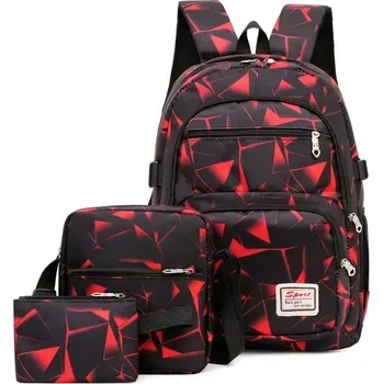 Školní batoh pro studenty | sada 3 kusů - 12