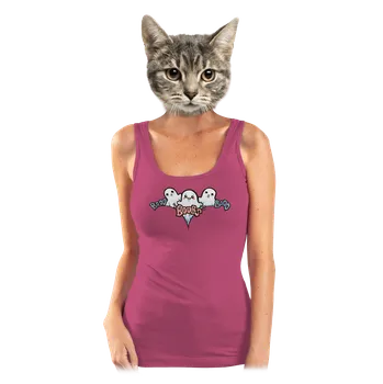 Bastard Boobs dámské tílko klasické Magenta