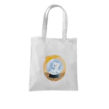 Bastard Medvěd v kouli taška White